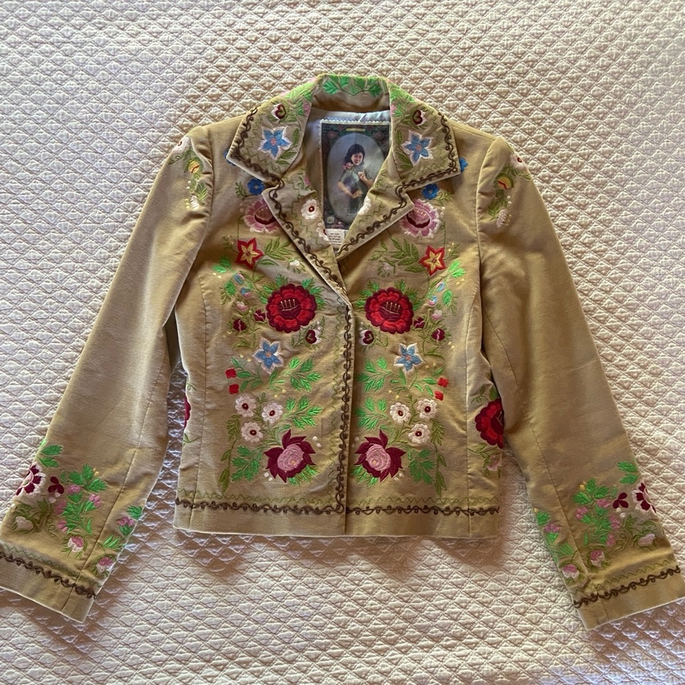 Embroidered women’s jacket - size S